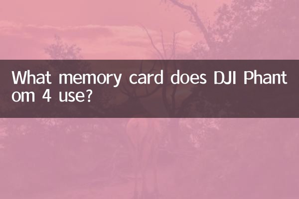 ¿Qué tarjeta de memoria utiliza el DJI Phantom 4?