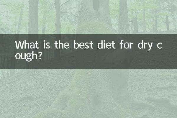 Qual é a melhor dieta para tosse seca?