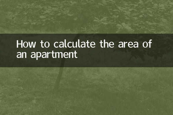 Como calcular a área de um apartamento