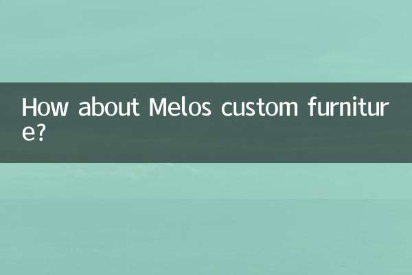 কিভাবে Melos কাস্টম আসবাবপত্র সম্পর্কে?