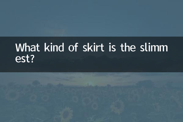 স্কার্ট কি ধরনের সবচেয়ে পাতলা?