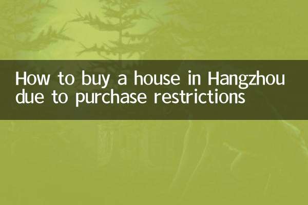 How to buy a house in Hangzhou due to purchase restrictions