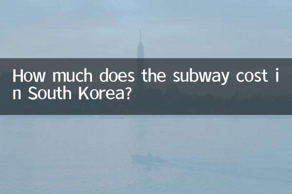 قیمت مترو در کره جنوبی چقدر است؟