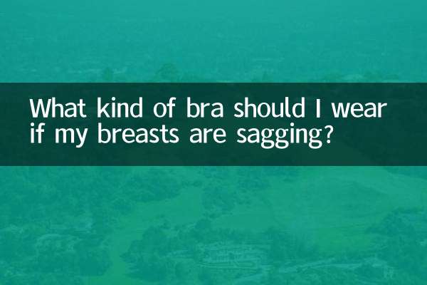 Que tipo de sutiã devo usar se meus seios estiverem flácidos?