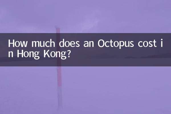 ¿Cuánto cuesta un pulpo en Hong Kong?