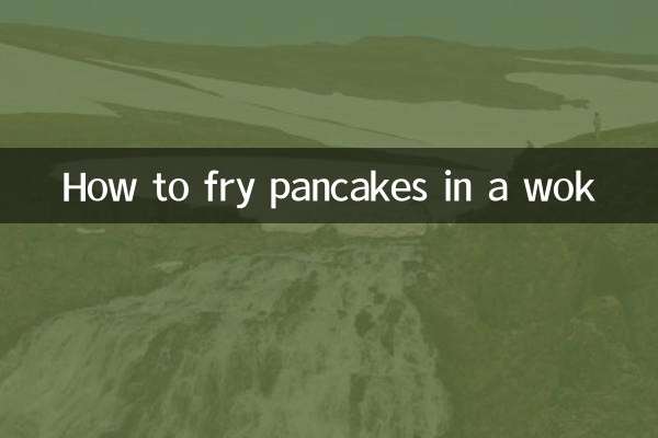 How to fry pancakes in a wok