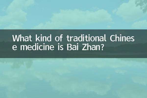 What kind of traditional Chinese medicine is Bai Zhan?