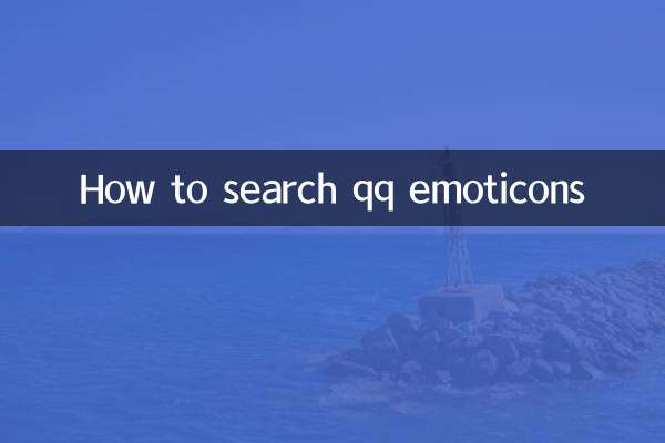 怎么搜索qq表情