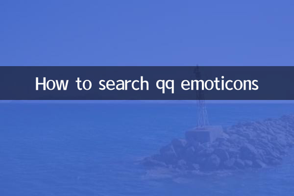 怎么搜索qq表情