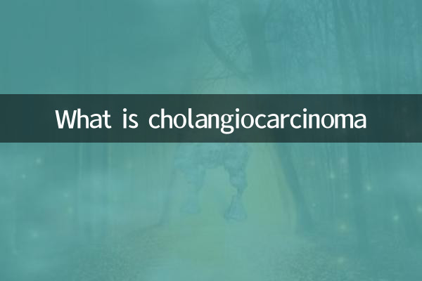 膽管細胞癌是什麼