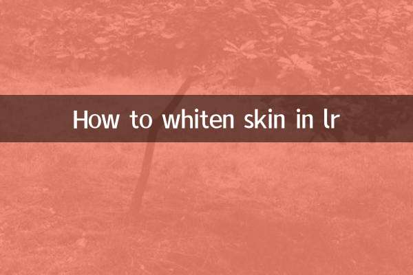 Wie man die Haut im linken Bereich aufhellt