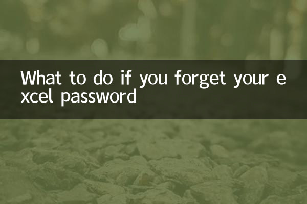 ماذا تفعل إذا نسيت كلمة مرور Excel الخاصة بك