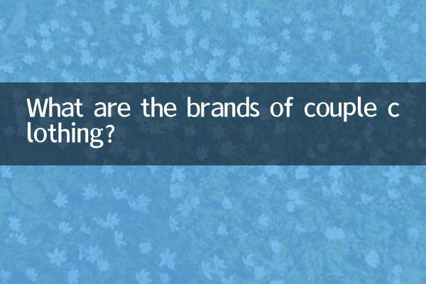 দম্পতি পোশাক ব্র্যান্ড কি কি?