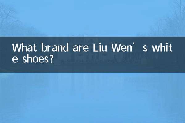 Какой марки белые туфли Лю Вэня?