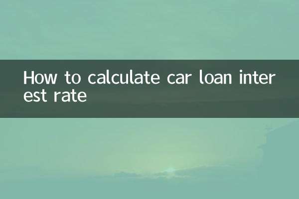 So berechnen Sie den Zinssatz für einen Autokredit