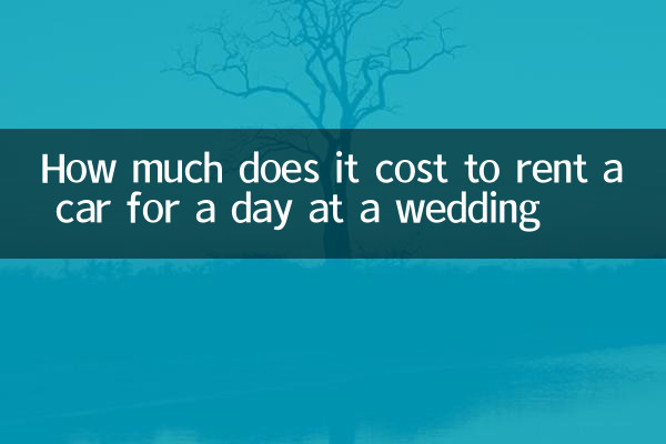 婚礼租车多少钱一天