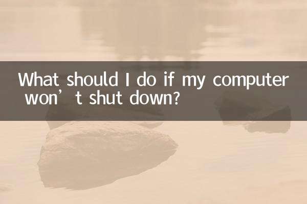 আমার কম্পিউটার বন্ধ না হলে আমার কী করা উচিত?