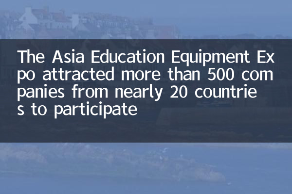 Expo Asia Education Equipment Expo привлекла более 500 компаний из почти 20 стран для участия