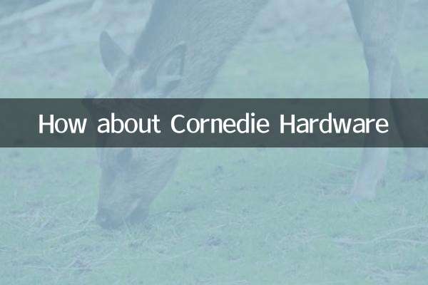 Che ne dici di hardware Cornedie