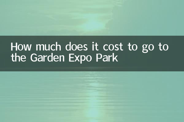 ¿Cuánto cuesta ir al parque de la Expo Garden?