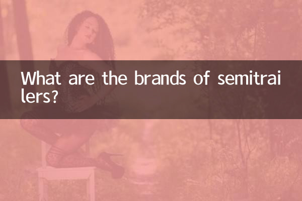 ¿Cuáles son las marcas de semirremolques?