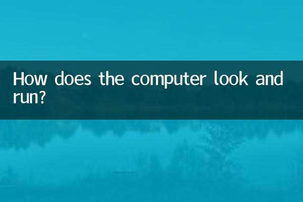 ¿Cómo se ve y funciona la computadora?