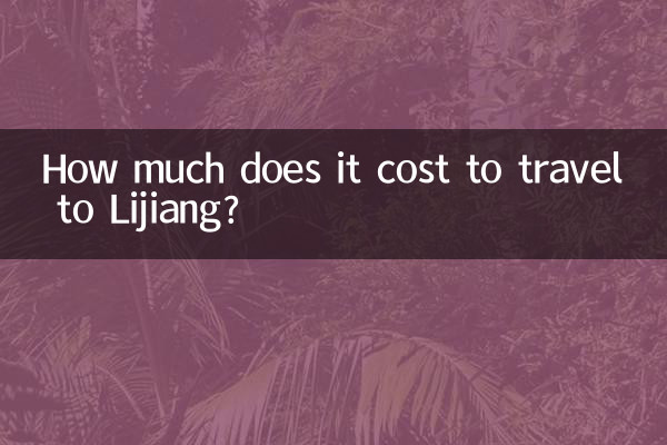 Quanto costa viaggiare a Lijiang?