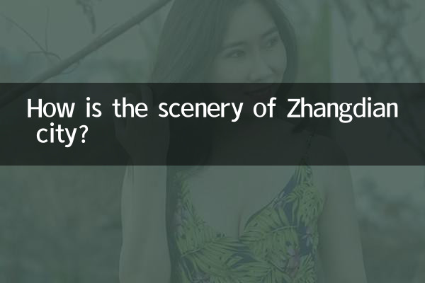 ژانگڈیان شہر کا مناظر کیسا ہے؟