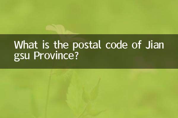 江苏省邮编多少