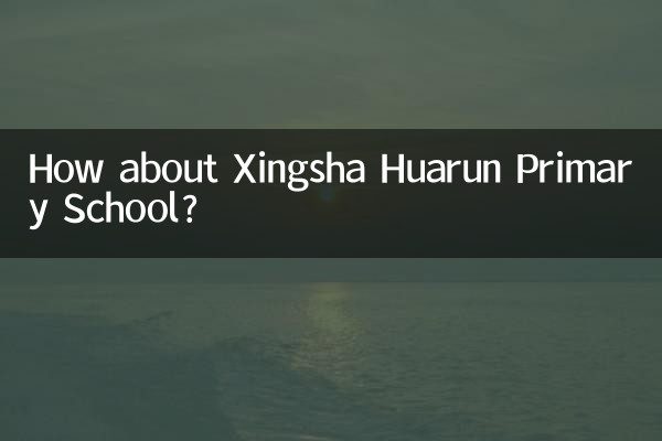 مدرسه ابتدایی Xingsha Huarun چطور؟