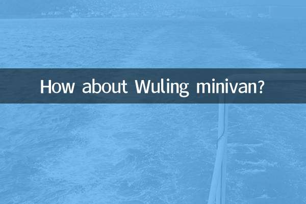 Che ne dici del minivan Wuling?