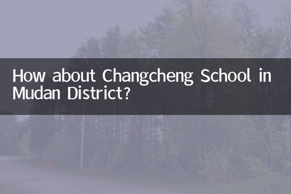 Que tal a Escola Changcheng no distrito de Mudan?