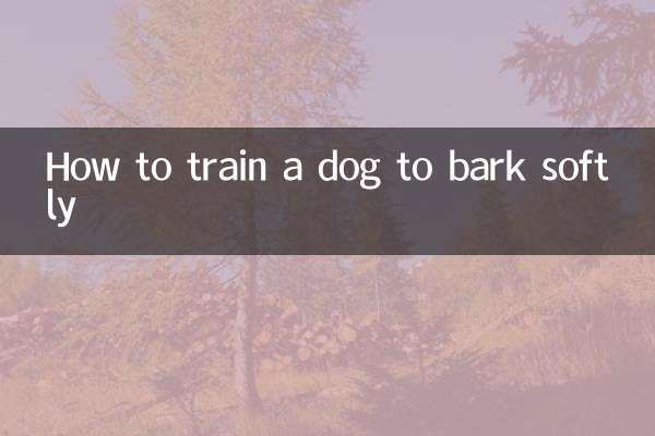 Como treinar um cachorro para latir suavemente