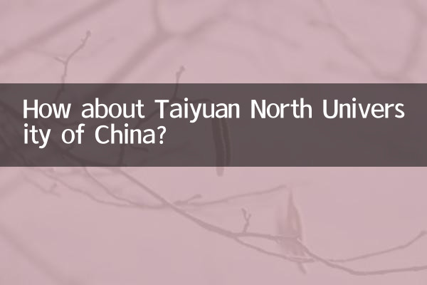 Wie wäre es mit der Taiyuan North University of China?