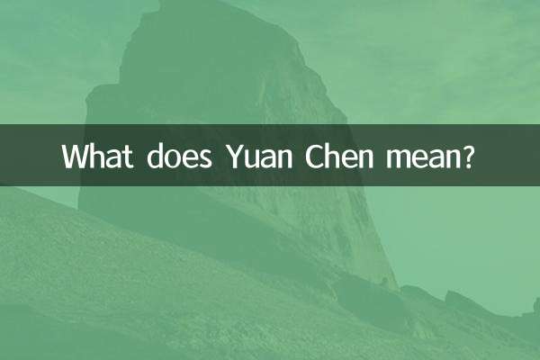 Yuan Chen মানে কি?