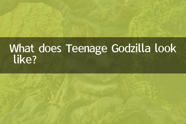 Che aspetto ha Teenage Godzilla?