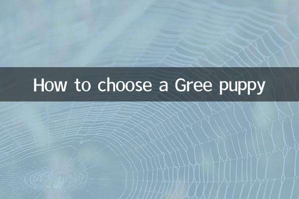 How to choose a Gree puppy