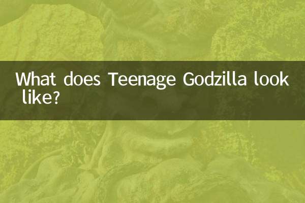 Che aspetto ha Teenage Godzilla?