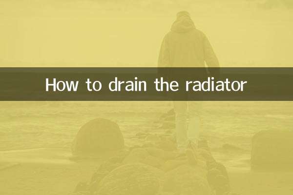Como drenar o radiador