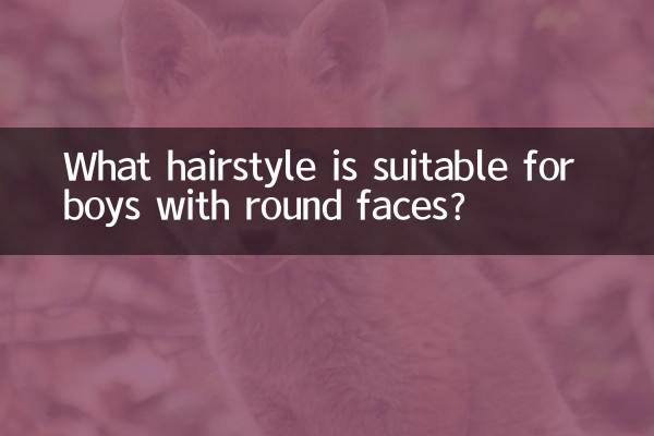 Quale acconciatura è adatta ai ragazzi con la faccia rotonda?