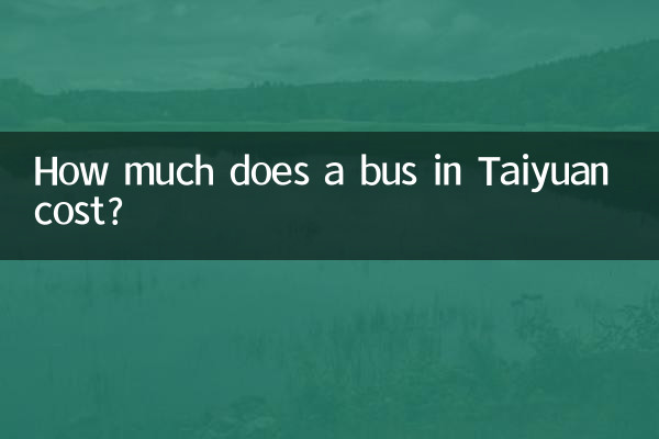 Quanto costa un autobus a Taiyuan?