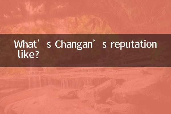 Com’è la reputazione di Changan?