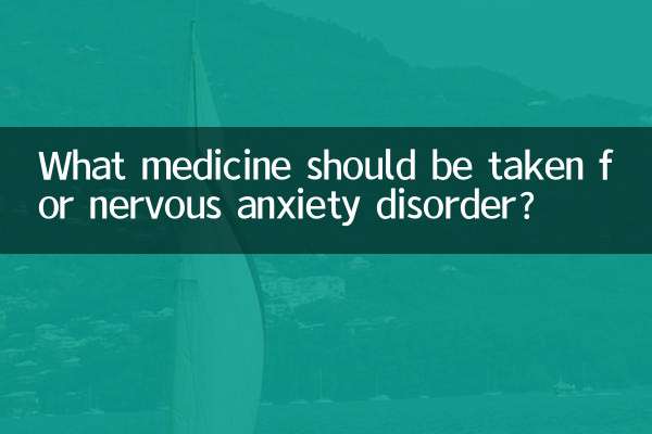 神经焦虑症吃什么药