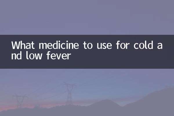Quale medicina usare per il raffreddore e la febbre bassa