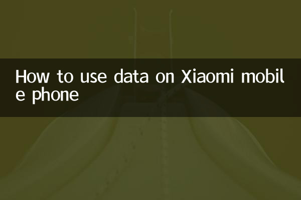 Come utilizzare i dati sul cellulare Xiaomi