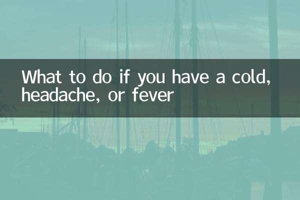 Was tun bei Erkältung, Kopfschmerzen oder Fieber?