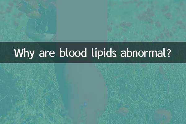 ¿Por qué son anormales los lípidos en sangre?