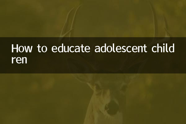 Como educar filhos adolescentes