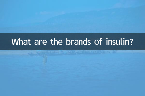 Какие марки инсулина?