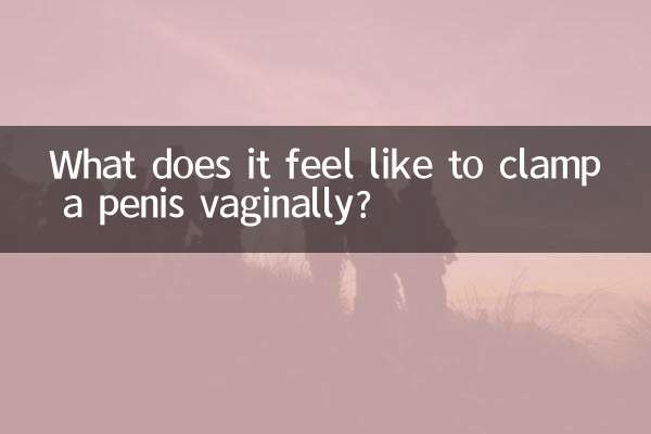 ما هو الشعور عند تثبيت القضيب عن طريق المهبل؟